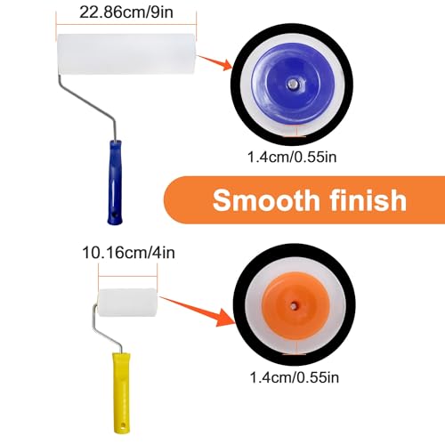 Self-Leveling Cement Tool Kit with Spiked Roller & Accessories - Image 4