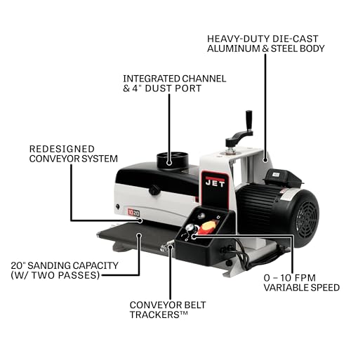 Premium Heavy-Duty Benchtop Drum Sander for Smooth Finishes - Image 2