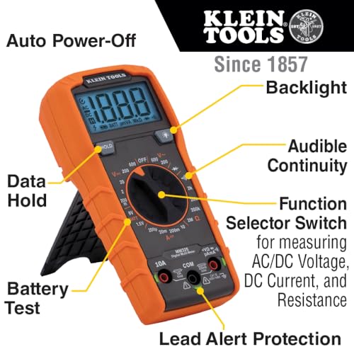 Klein Tools MM325 Digital Multimeter for Accurate Measurements - Image 3