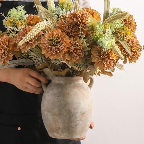 Elegant Handcrafted Ceramic Flower Vase for Home Decor - Image 4