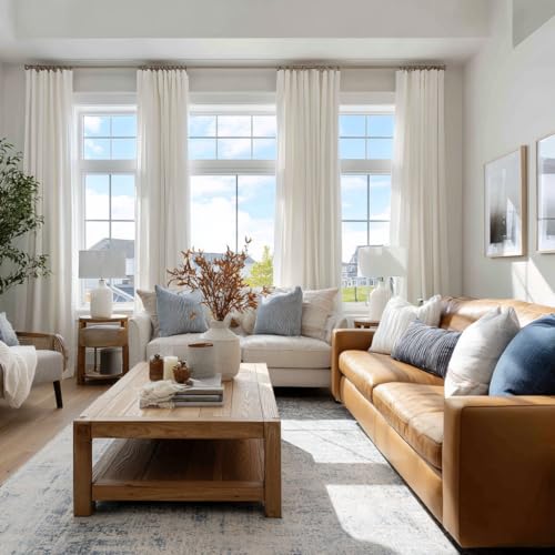 Eco-Friendly Linen Blend Curtains for Elegant Windows - Image 2