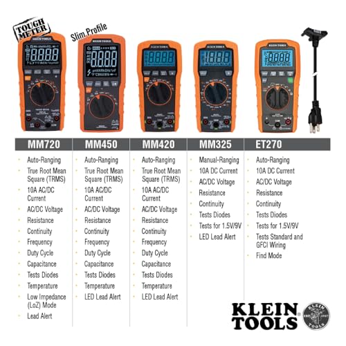 Klein Tools MM325 Digital Multimeter for Accurate Measurements - Image 6
