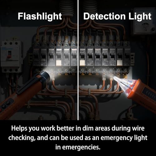 High-Precision Non-Contact Voltage Tester with Alarm Alert - Image 6