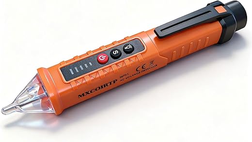 High-Precision Non-Contact Voltage Tester with Alarm Alert High-Precision Non-Contact Voltage Tester with Alarm Alert