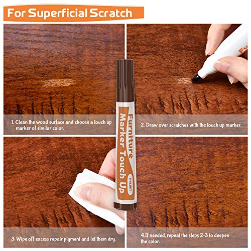 All-in-One Wood Repair Kit with Markers for Easy Fixes - Image 3
