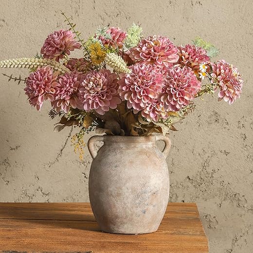 Elegant Handcrafted Ceramic Flower Vase for Home Decor