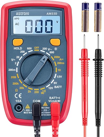 AstroAI Digital Multimeter for Accurate Electrical Testing AstroAI Digital Multimeter for Accurate Electrical Testing
