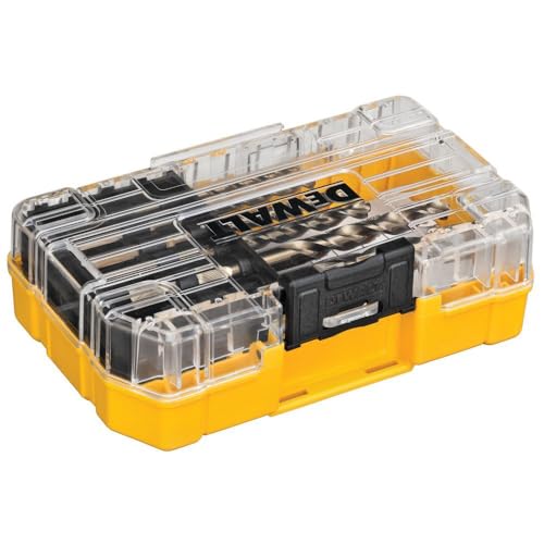 DEWALT 14-Piece Cobalt Steel Drill Bit Set with Pilot Point - DIY Builder's Hub