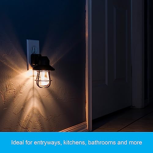 Vintage LED Night Light 2-Pack by GE - Soft Glow Ambiance - DIY Builder's Hub