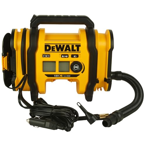 Dewalt 18V Cordless Electric Air Inflator DCC018N - DIY Builder's Hub