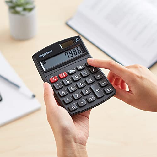 Compact LCD Desk Calculator - Sleek & Efficient Design - DIY Builder's Hub