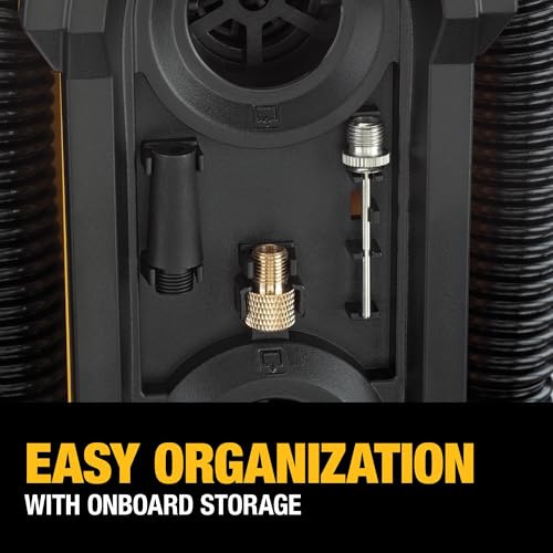 DEWALT 20V MAX Portable Tire Inflator with Auto Shut Off - DIY Builder's Hub