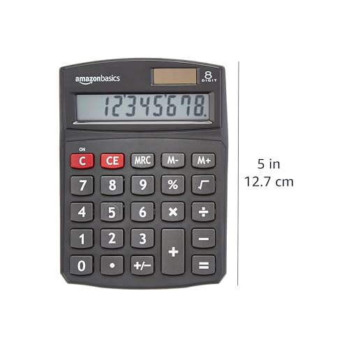 Compact LCD Desk Calculator - Sleek & Efficient Design - DIY Builder's Hub