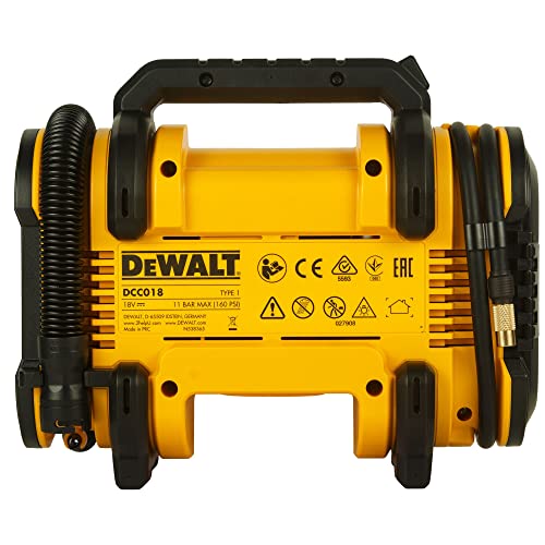 Dewalt 18V Cordless Electric Air Inflator DCC018N - DIY Builder's Hub