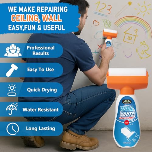 Complete Wall Touch-Up Paint Kit for Flawless Repairs - DIY Builder's Hub