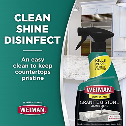 Weiman Granite Cleaner & Disinfectant - Streak-Free Shine - DIY Builder's Hub