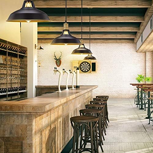 Set of 3 Pynsseu Industrial Pendant Lights for Stylish Spaces - DIY Builder's Hub