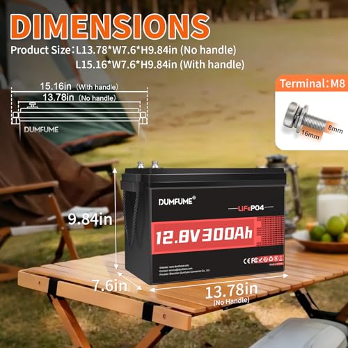 300Ah LiFePO4 Lithium Battery with 200A BMS for Solar & RV - DIY Builder's Hub