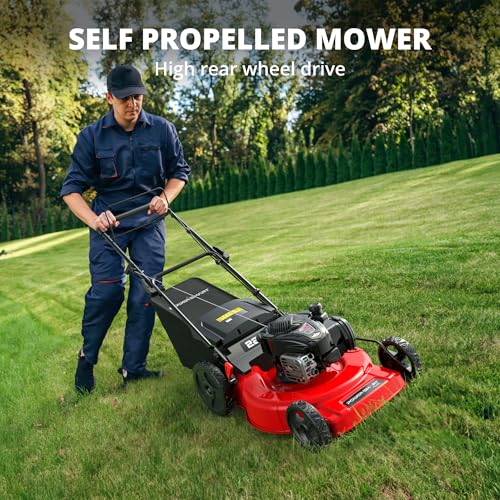 PowerSmart 22-Inch Gas Lawn Mower for Efficient Lawn Care - DIY Builder's Hub