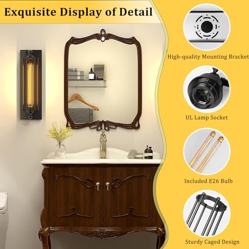 Stylish Industrial Black Wall Sconces for Home Decor - DIY Builder's Hub