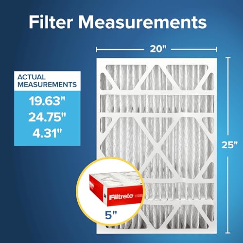 Filtrete 20x25x5 High-Efficiency AC Air Filter - DIY Builder's Hub