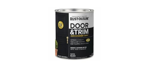 Rust-Oleum Advanced Dry Quart Door Paint - Durable Finish - DIY Builder's Hub