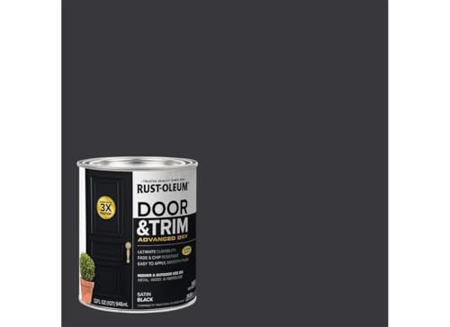 Rust-Oleum Advanced Dry Quart Door Paint - Durable Finish - DIY Builder's Hub