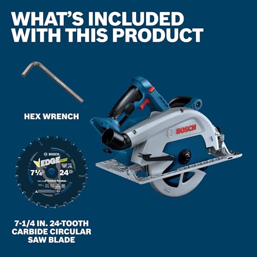BOSCH GKS18V-25GN 18V Circular Saw - Brushless, Track Compatible - DIY Builder's Hub
