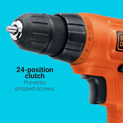 BLACK+DECKER 20V MAX Cordless Power Drill & 30-Piece Bit Set - DIY Builder's Hub