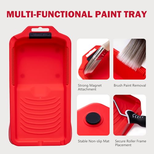 Mister Rui 13-Piece Premium Paint Roller Set - DIY Builder's Hub