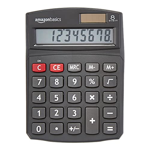 Compact LCD Desk Calculator - Sleek & Efficient Design - DIY Builder's Hub