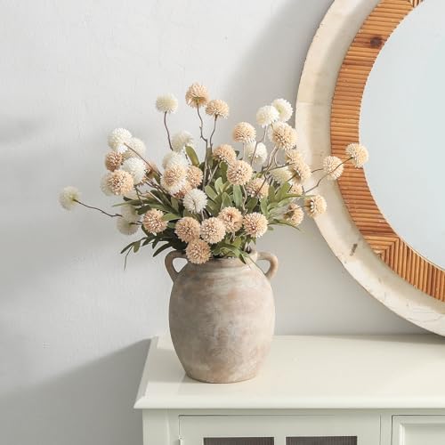 Elegant Handcrafted Ceramic Flower Vase for Home Decor - DIY Builder's Hub