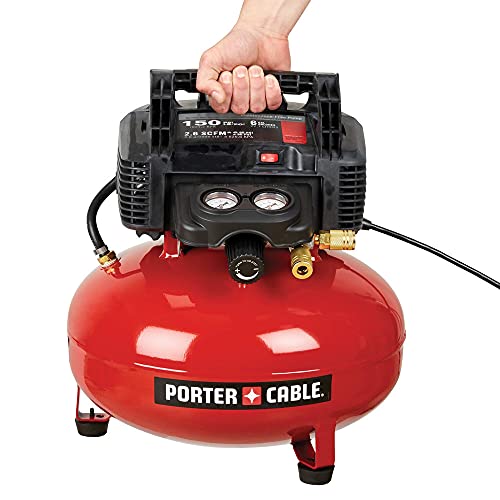 PORTER-CABLE 6-Gallon Oil-Free Pancake Air Compressor - DIY Builder's Hub