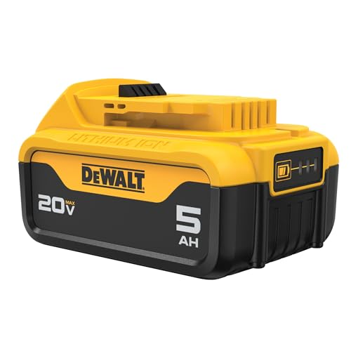 DEWALT 20V MAX 5.0Ah Lithium-Ion Battery & Charger Kit - DIY Builder's Hub