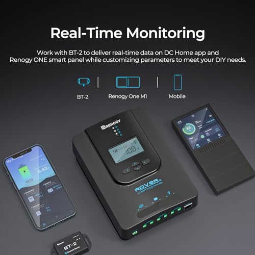 Renogy Rover 30A MPPT Solar Charge Controller with LCD Display - DIY Builder's Hub