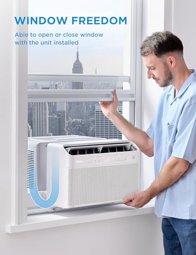 Midea 8000 BTU U-Shaped Window Air Conditioner - DIY Builder's Hub