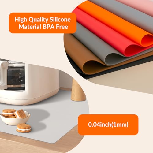 Extra Large Silicone Kitchen Countertop Mat - Heat Resistant - DIY Builder's Hub