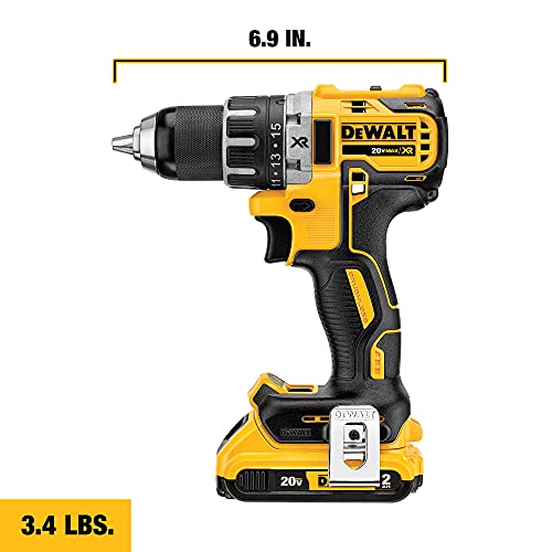 DEWALT 20V MAX Brushless Cordless Drill/Driver Kit 1/2-Inch - DIY Builder's Hub