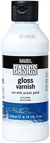 Liquitex BASICS Gloss Varnish for Art Projects - 8 oz - DIY Builder's Hub