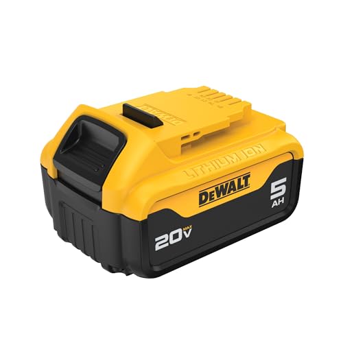 DEWALT 20V MAX 5.0Ah Lithium-Ion Battery & Charger Kit - DIY Builder's Hub