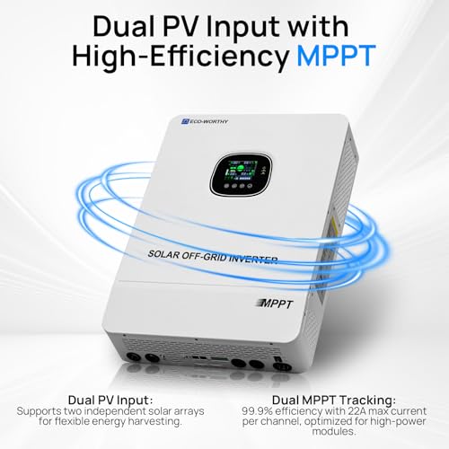 ECO-WORTHY 10KW 48V Solar Inverter with WiFi & Dual MPPT - DIY Builder's Hub