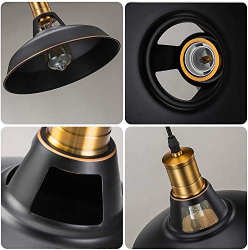 Set of 3 Pynsseu Industrial Pendant Lights for Stylish Spaces - DIY Builder's Hub