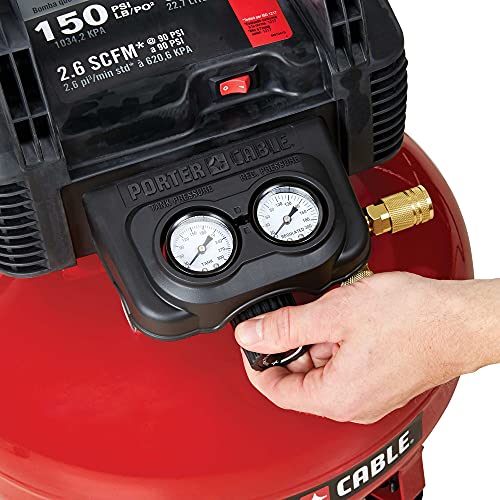 PORTER-CABLE 6-Gallon Oil-Free Pancake Air Compressor - DIY Builder's Hub