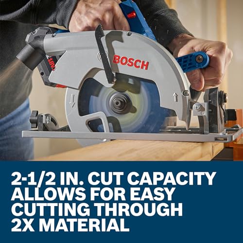 BOSCH GKS18V-25GN 18V Circular Saw - Brushless, Track Compatible - DIY Builder's Hub