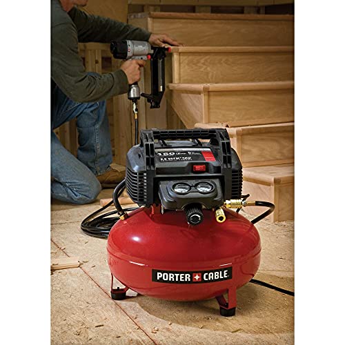 PORTER-CABLE 6-Gallon Oil-Free Pancake Air Compressor - DIY Builder's Hub