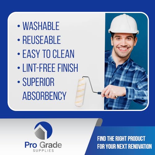 Professional 10-Piece Paint Roller Kit for Easy Wall Painting - DIY Builder's Hub