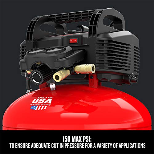 CRAFTSMAN 6 Gallon Oil-Free Pancake Air Compressor with Kit - DIY Builder's Hub