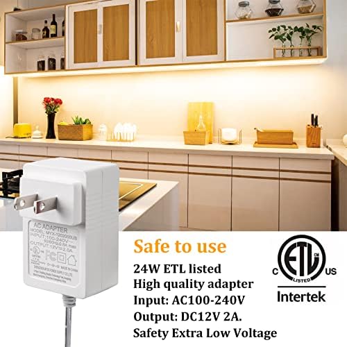 Dimmable LED Under-Cabinet Lighting Set for Home Use - DIY Builder's Hub
