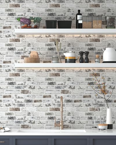 Peel and Stick Removable Brick Wallpaper for Easy Decor - DIY Builder's Hub
