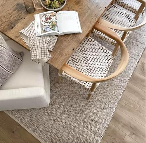 Eco-Friendly Jute Cotton Area Rug for Stylish Interiors - DIY Builder's Hub